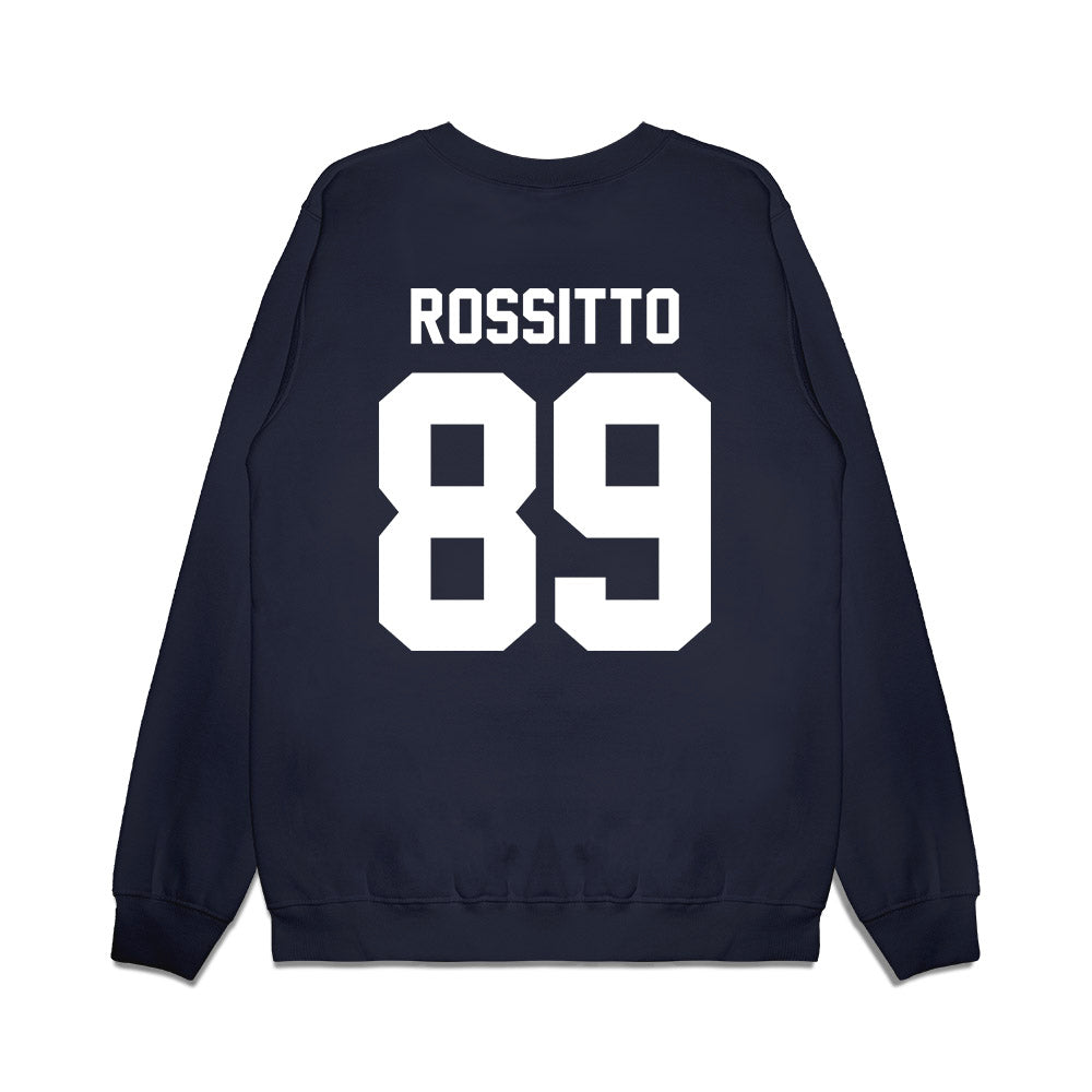 Maine - NCAA Football : Gianni Rossitto - Vintage Helmet Premium Crewneck Sweatshirt-1