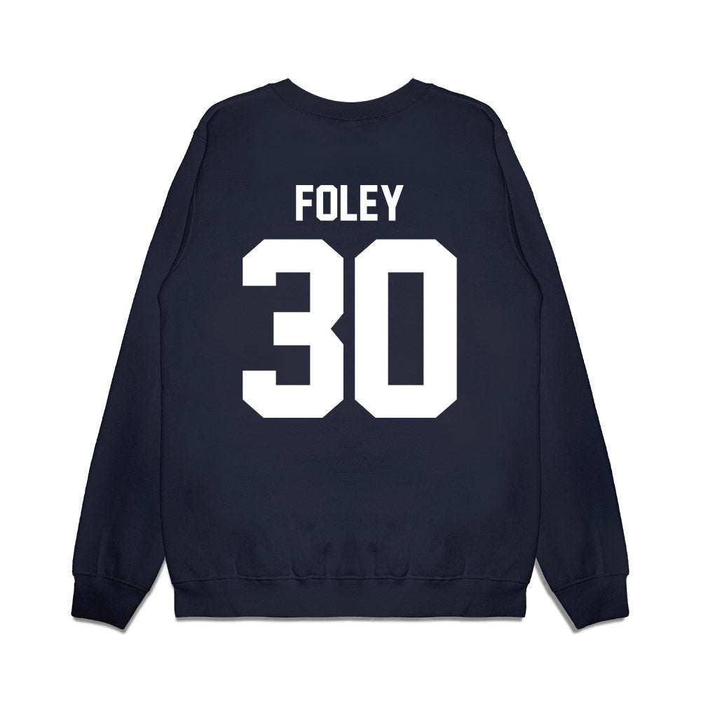 Maine - NCAA Football : Lawson Foley - Vintage Helmet Premium Crewneck Sweatshirt-1