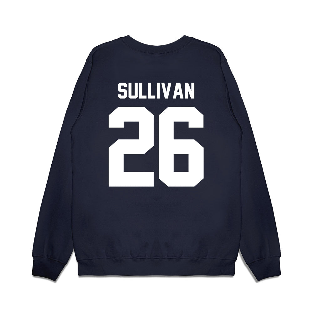 Maine - NCAA Football : Armani Sullivan - Vintage Helmet Premium Crewneck Sweatshirt-1