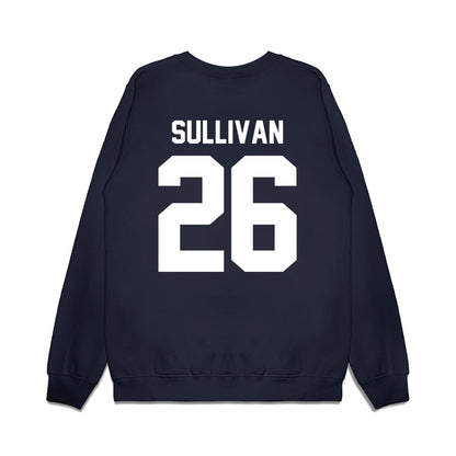 Maine - NCAA Football : Armani Sullivan - Vintage Helmet Premium Crewneck Sweatshirt-1
