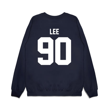 Maine - NCAA Football : Jaedin Lee - Vintage Helmet Premium Crewneck Sweatshirt-1