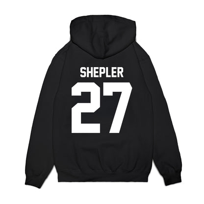 Liberty - NCAA Football : Clay Shepler - Vintage Helmet Premium Hooded Sweatshirt-1