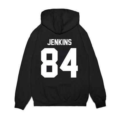 Liberty - NCAA Football : Jacob Jenkins - Vintage Helmet Premium Hooded Sweatshirt-1