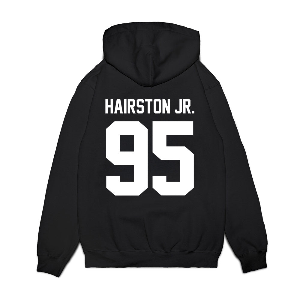 Liberty - NCAA Football : Jeffrey Hairston Jr. - Vintage Helmet Premium Hooded Sweatshirt-1
