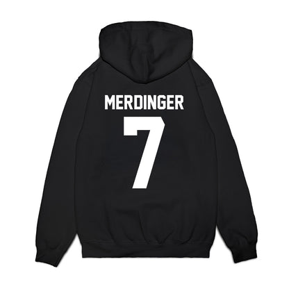 Liberty - NCAA Football : Michael Merdinger - Vintage Helmet Premium Hooded Sweatshirt-1