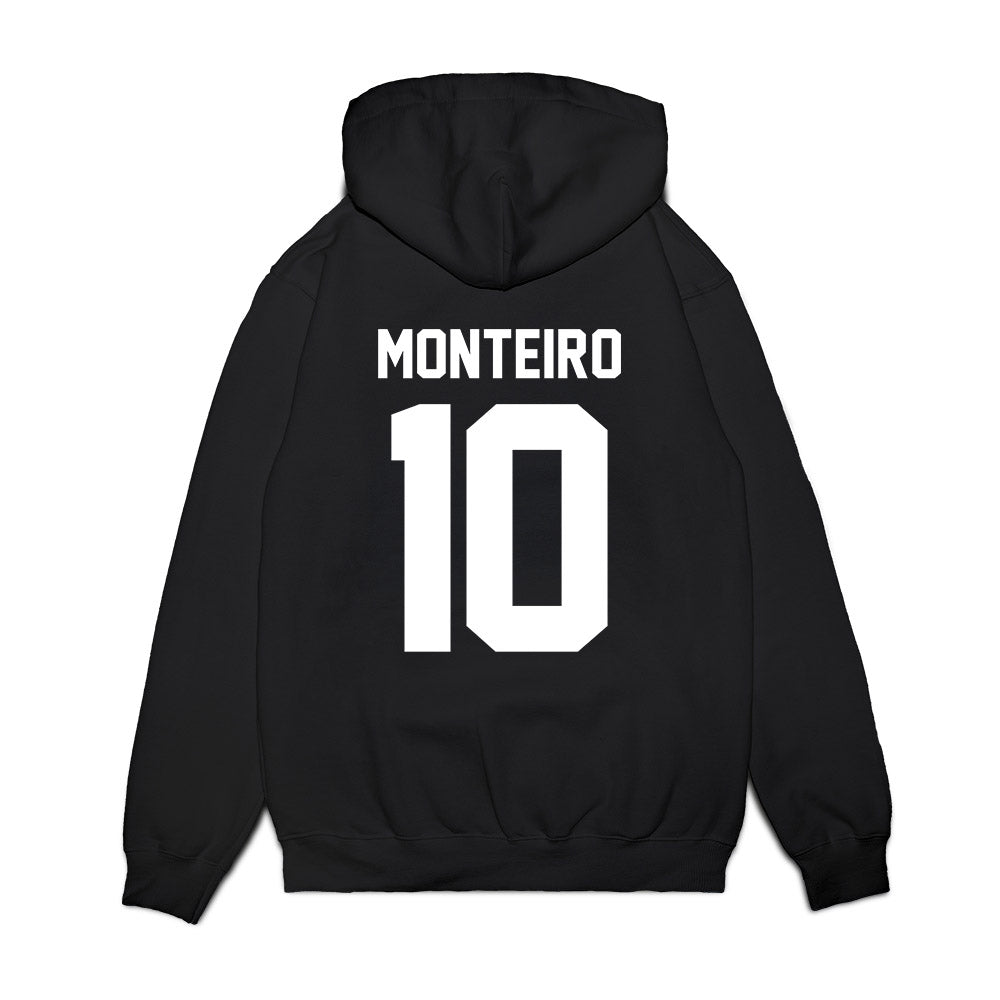 Liberty - NCAA Football : Jonathan Monteiro - Vintage Helmet Premium Hooded Sweatshirt-1