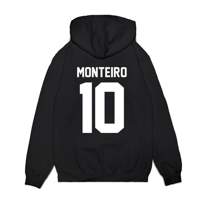 Liberty - NCAA Football : Jonathan Monteiro - Vintage Helmet Premium Hooded Sweatshirt-1