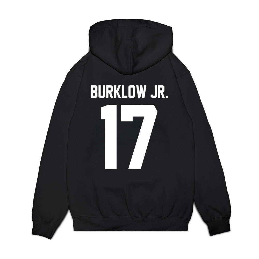 Liberty - NCAA Football : Bo Burklow Jr. - Vintage Helmet Premium Hooded Sweatshirt-1
