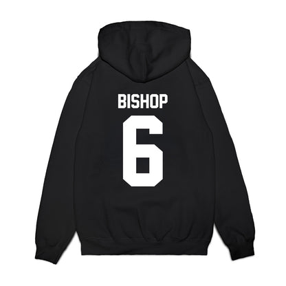 Liberty - NCAA Football : Brandon Bishop - Vintage Helmet Premium Hooded Sweatshirt-1