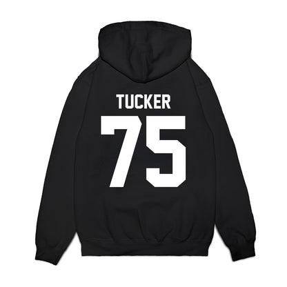 Liberty - NCAA Football : Jack Tucker - Vintage Helmet Premium Hooded Sweatshirt-1