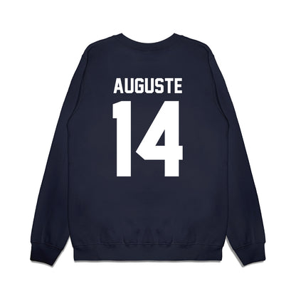 Liberty - NCAA Football : Eli Auguste - Vintage Helmet Premium Crewneck Sweatshirt-1