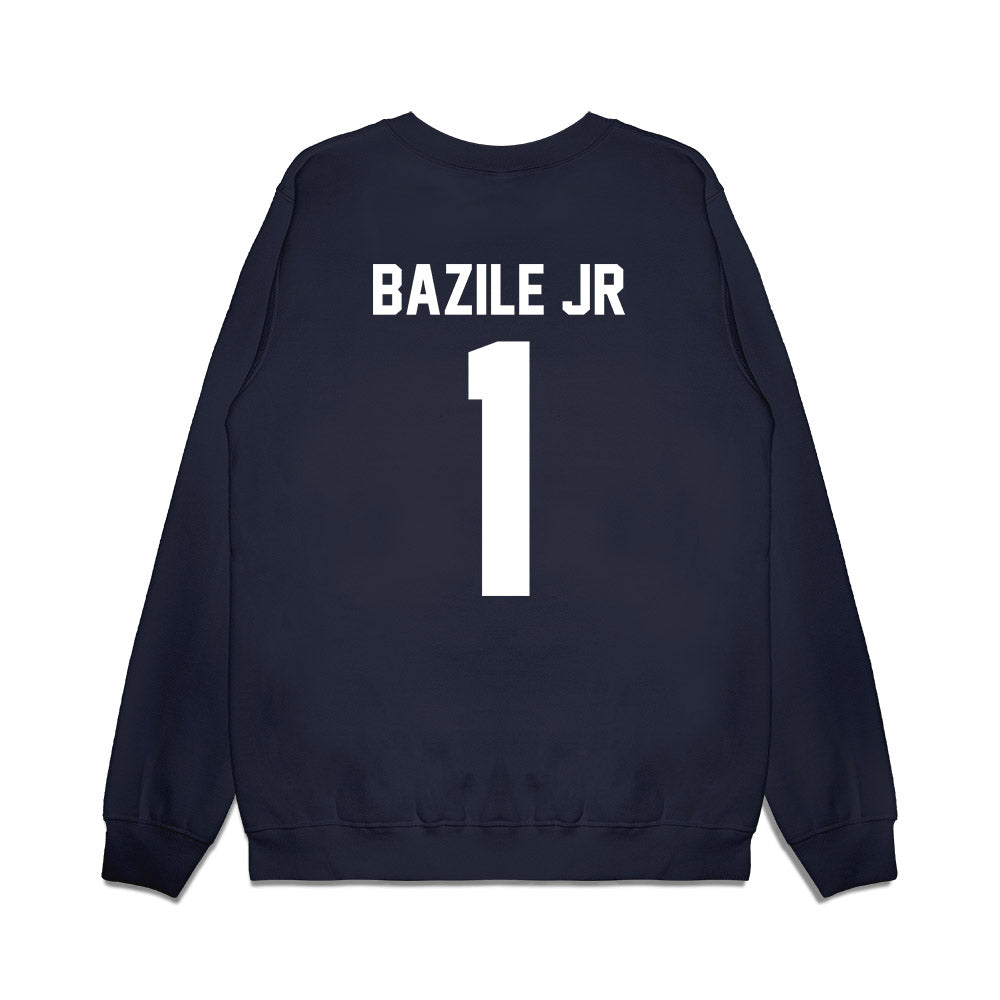 Liberty - NCAA Football : CJ Bazile Jr - Vintage Helmet Premium Crewneck Sweatshirt-1