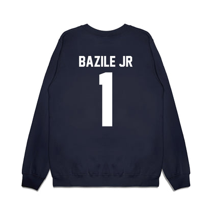 Liberty - NCAA Football : CJ Bazile Jr - Vintage Helmet Premium Crewneck Sweatshirt-1