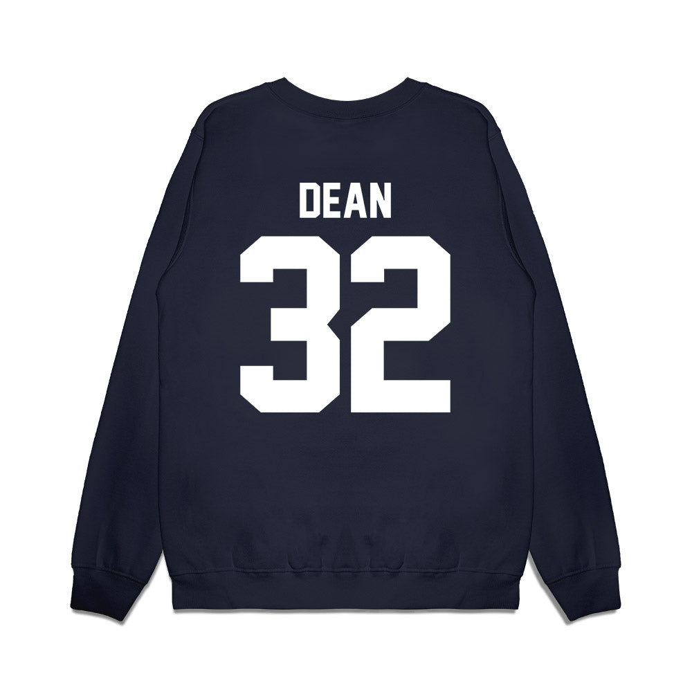 Liberty - NCAA Football : Davion Dean - Vintage Helmet Premium Crewneck Sweatshirt-1