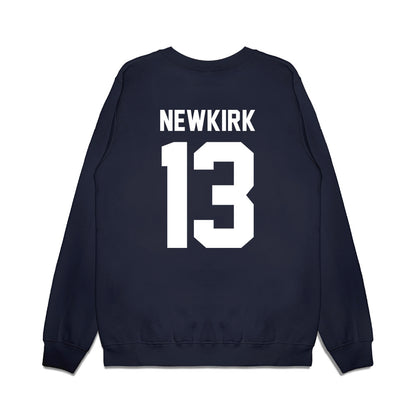 Liberty - NCAA Football : Nasir Newkirk - Vintage Helmet Premium Crewneck Sweatshirt-1