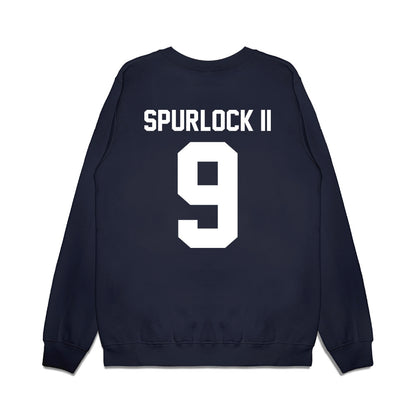 Liberty - NCAA Football : Timothy Spurlock II - Vintage Helmet Premium Crewneck Sweatshirt-1