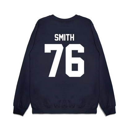 Liberty - NCAA Football : Gabriel Smith - Vintage Helmet Premium Crewneck Sweatshirt-1