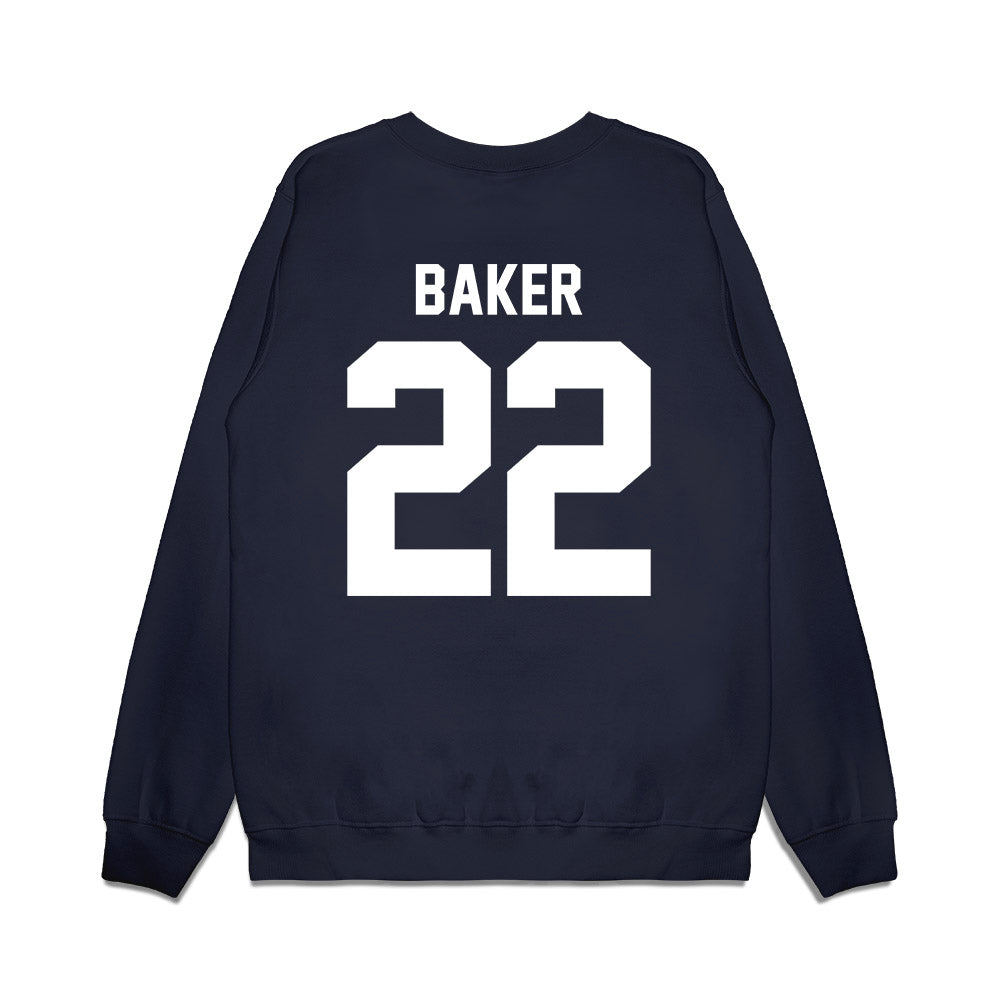 Liberty - NCAA Football : Coleman Baker - Vintage Helmet Premium Crewneck Sweatshirt-1