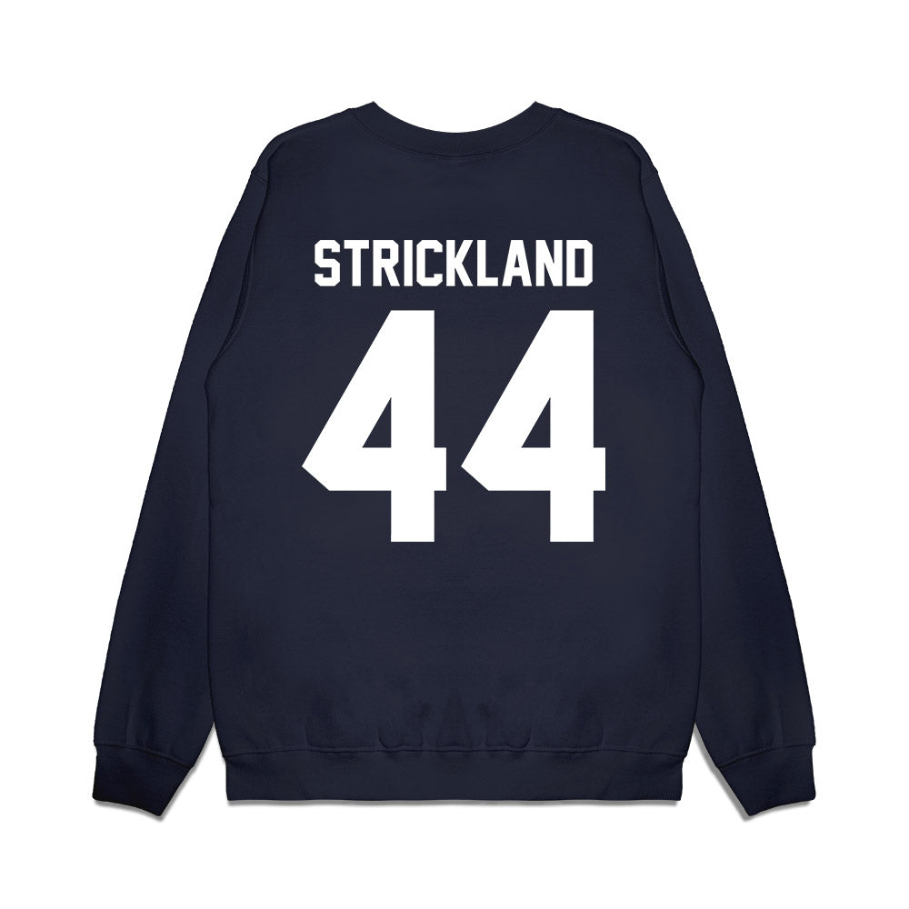Liberty - NCAA Football : Joe Strickland - Vintage Helmet Premium Crewneck Sweatshirt-1