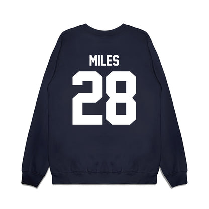 Liberty - NCAA Football : Jamal Miles - Vintage Helmet Premium Crewneck Sweatshirt-1