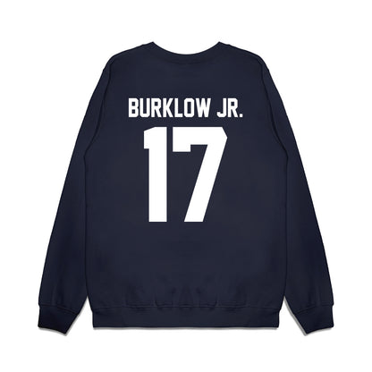 Liberty - NCAA Football : Bo Burklow Jr. - Vintage Helmet Premium Crewneck Sweatshirt-1