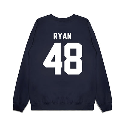 Liberty - NCAA Football : Caleb Ryan - Vintage Helmet Premium Crewneck Sweatshirt-1