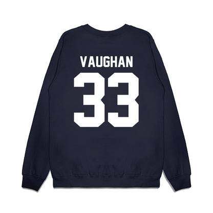 Liberty - NCAA Football : Aidan Vaughan - Vintage Helmet Premium Crewneck Sweatshirt-1
