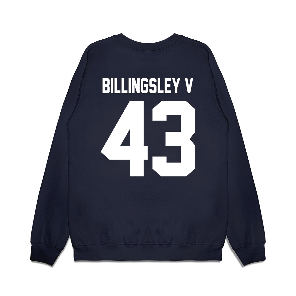 Liberty - NCAA Football : Jay Billingsley V - Vintage Helmet Premium Crewneck Sweatshirt-1