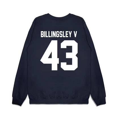 Liberty - NCAA Football : Jay Billingsley V - Vintage Helmet Premium Crewneck Sweatshirt-1