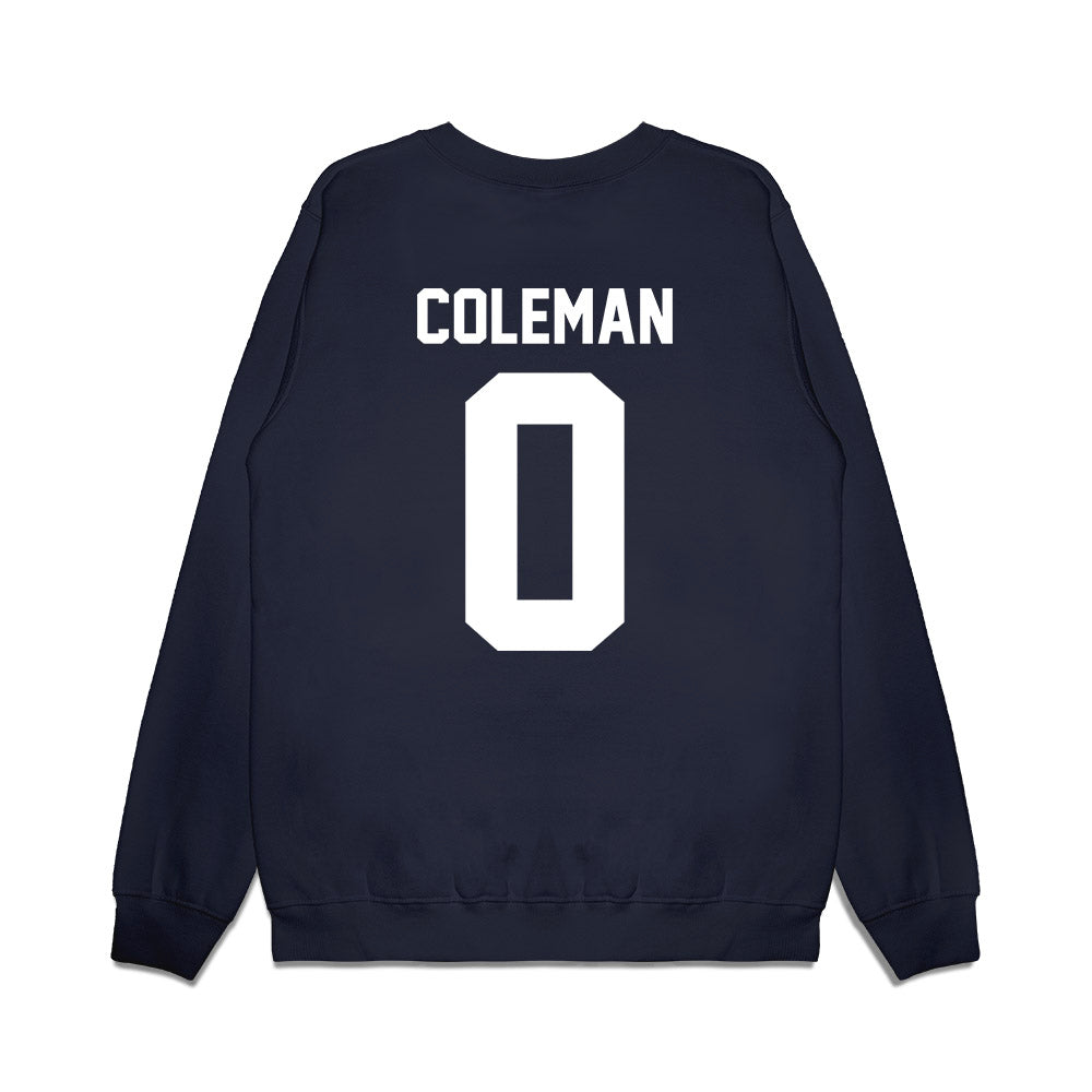 Liberty - NCAA Football : Jaylon Coleman - Vintage Helmet Premium Crewneck Sweatshirt-1