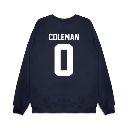 Liberty - NCAA Football : Jaylon Coleman - Vintage Helmet Premium Crewneck Sweatshirt-1