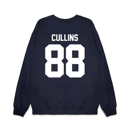 Liberty - NCAA Football : Kamron Cullins - Vintage Helmet Premium Crewneck Sweatshirt-1