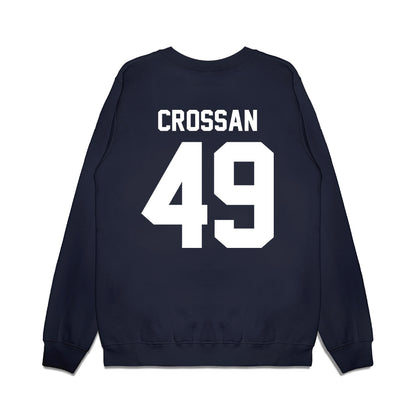 Liberty - NCAA Football : Samuel Crossan - Vintage Helmet Premium Crewneck Sweatshirt-1