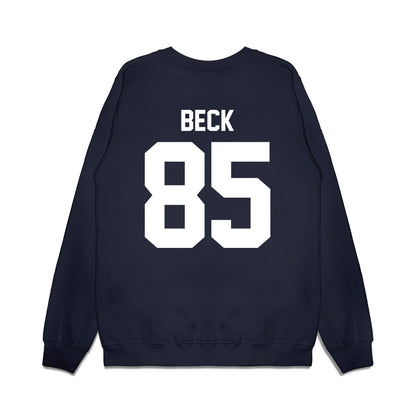 Liberty - NCAA Football : Brayden Beck - Vintage Helmet Premium Crewneck Sweatshirt-1