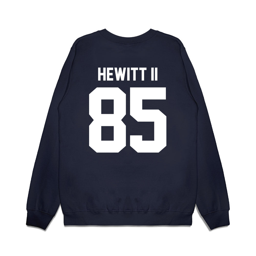 Liberty - NCAA Football : Connie Hewitt II - Vintage Helmet Premium Crewneck Sweatshirt-1