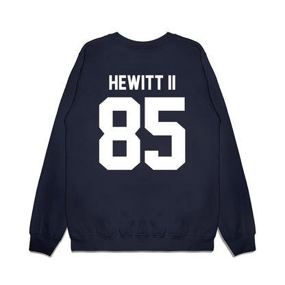 Liberty - NCAA Football : Connie Hewitt II - Vintage Helmet Premium Crewneck Sweatshirt-1