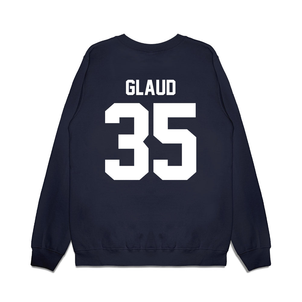 Liberty - NCAA Football : Dillano Glaud - Vintage Helmet Premium Crewneck Sweatshirt-1