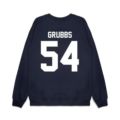 Liberty - NCAA Football : Cal Grubbs - Vintage Helmet Premium Crewneck Sweatshirt-1