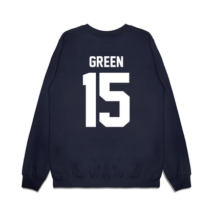 Liberty - NCAA Football : Brylan Green - Vintage Helmet Premium Crewneck Sweatshirt-1