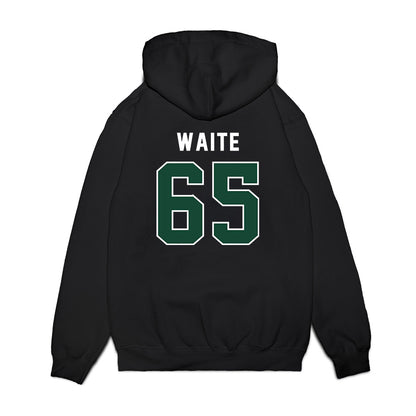 Ohio - NCAA Football : Joshua Waite - Vintage Helmet Premium Hooded Sweatshirt-1