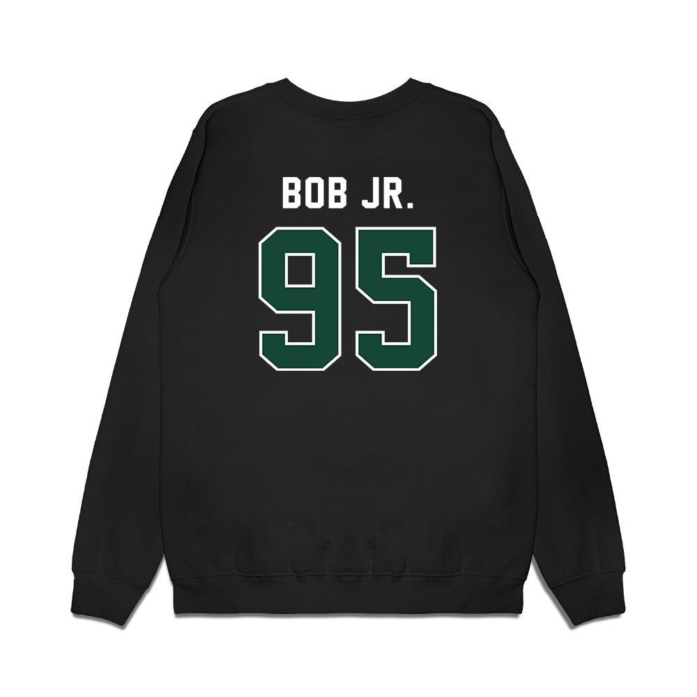 Ohio - NCAA Football : Walter Bob Jr. - Vintage Helmet Premium Crewneck Sweatshirt-1