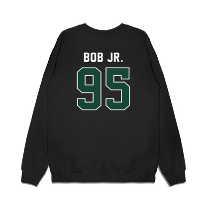 Ohio - NCAA Football : Walter Bob Jr. - Vintage Helmet Premium Crewneck Sweatshirt-1