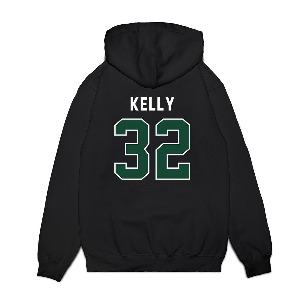 Ohio - NCAA Football : Jasen Kelly - Vintage Helmet Premium Hooded Sweatshirt-1