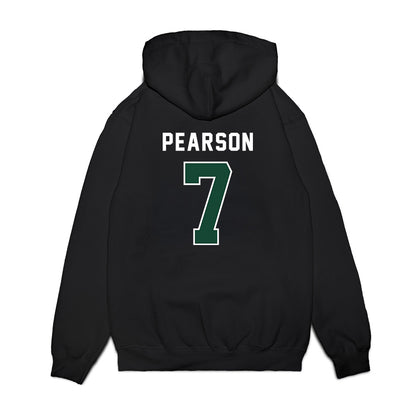 Ohio - NCAA Football : Tank Pearson - Vintage Helmet Premium Hooded Sweatshirt-1