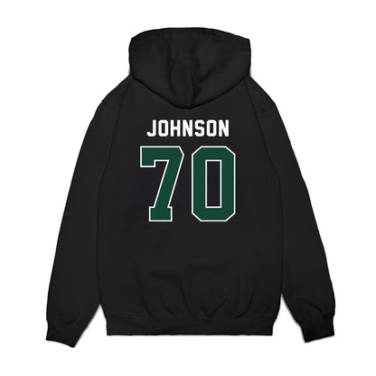 Ohio - NCAA Football : JJ Johnson - Vintage Helmet Premium Hooded Sweatshirt-1
