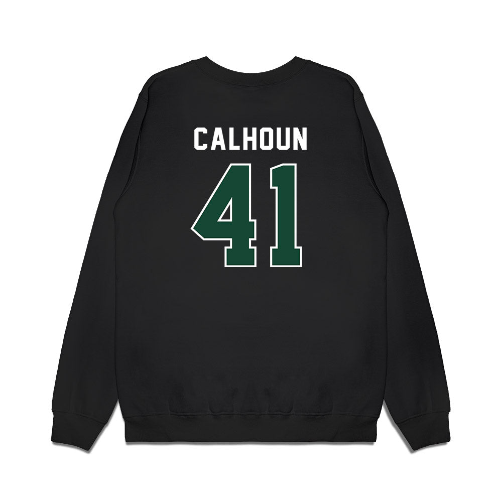 Ohio - NCAA Football : Keishaun Calhoun - Vintage Helmet Premium Crewneck Sweatshirt-1