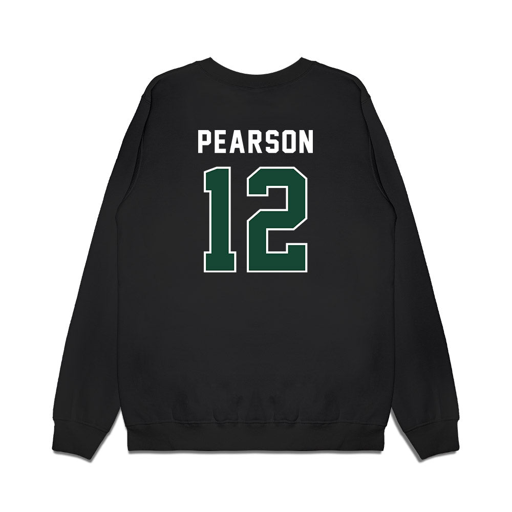 Ohio - NCAA Football : Byron Pearson - Vintage Helmet Premium Crewneck Sweatshirt-1
