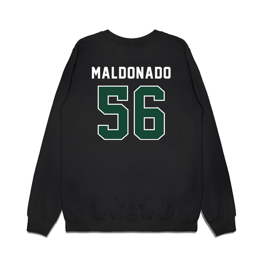 Ohio - NCAA Football : Benjamin Maldonado - Vintage Helmet Premium Crewneck Sweatshirt-1