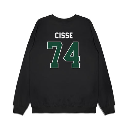 Ohio - NCAA Football : Tigana Cisse - Vintage Helmet Premium Crewneck Sweatshirt-1
