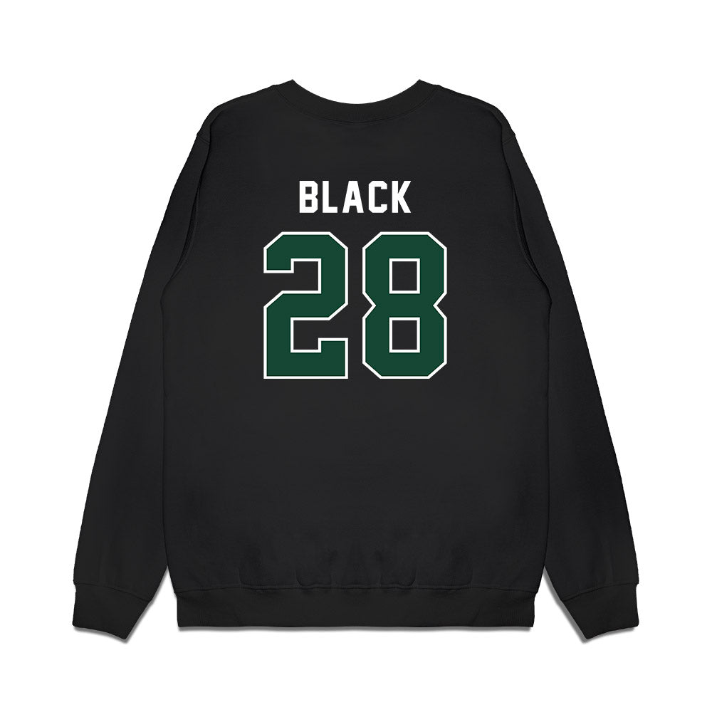 Ohio - NCAA Football : Taliq Black - Vintage Helmet Premium Crewneck Sweatshirt-1